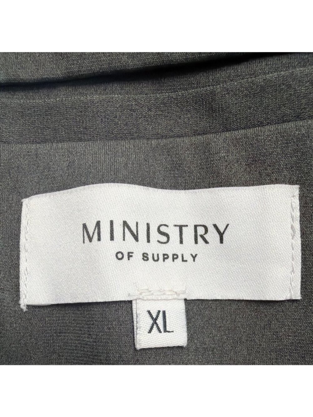 Ministry Of Supply Mens Gray Blazer Jacket Two-Button Stylish Comfortable Sz XL - Picture 6 of 9
